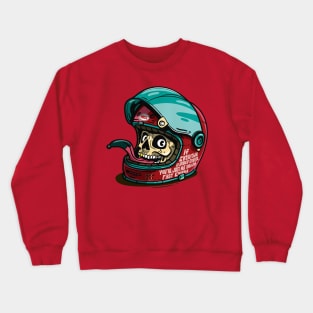 Skull in Helm Crewneck Sweatshirt